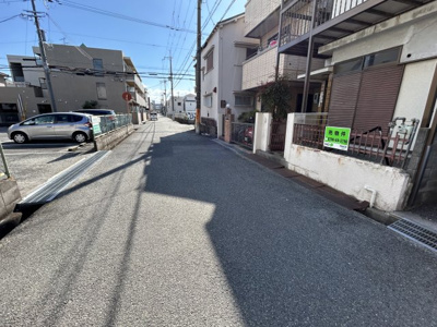 【前面道路含む現地写真】 | 尼崎市南武庫之荘９丁目古家付き土地 | 前面道路含む現地写真です