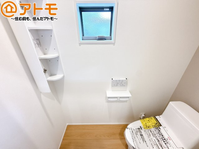 【トイレ】 | 葵区羽鳥4　新築戸建　A区画 | 毎日使うトイレだからこそ機能性を重視したいですよね！温水洗浄便座で快適な時間をお過ごしください♪