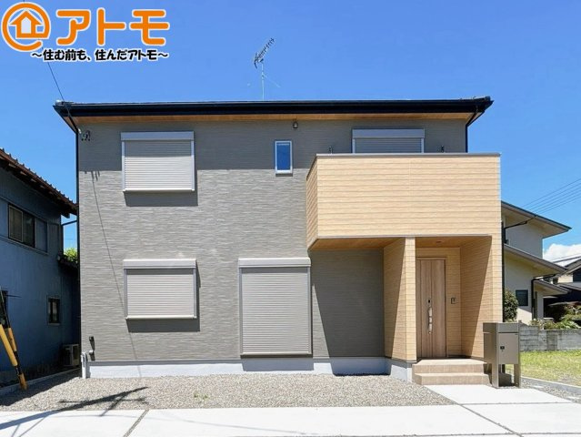 【外観】 | 葵区羽鳥4　新築戸建　A区画 | どっしりとした外観は安心感のあるマイホームを実感できますね♪