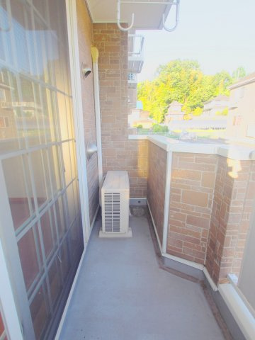 プラシード　A棟のバルコニー