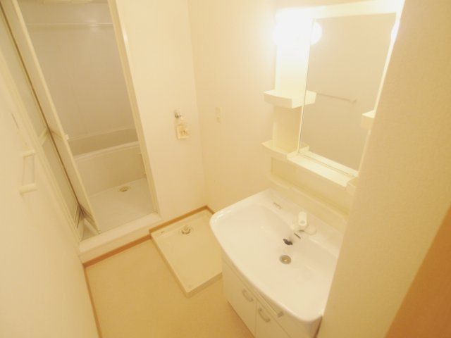 プラシード　A棟の洗面所