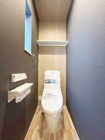 豊中市庄内西町4丁目　新築戸建のトイレ|ゆったりとした空間のトイレです