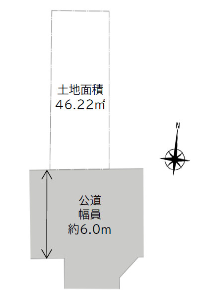 板橋区中板橋　制震×省エネ住宅　限定1棟の区画図