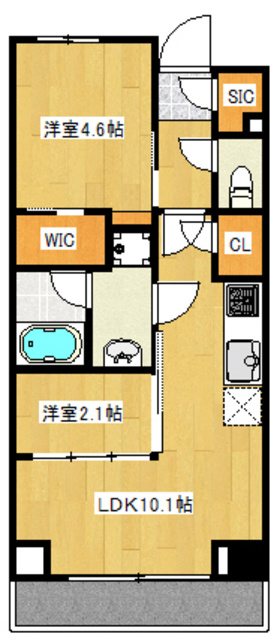 インスタイルレジデンス本駒込の間取り|間取りです