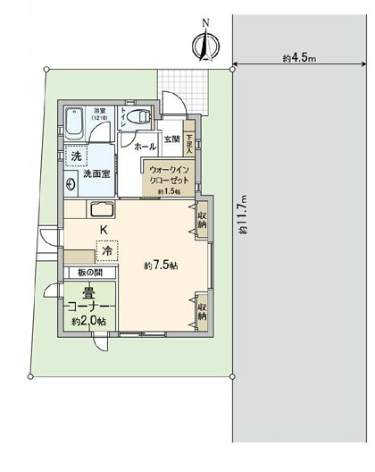 泉区和泉中央南2丁目 中古戸建 3650万円の間取り
