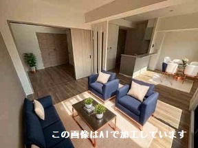 ダイアパレス草津ガーデンコートの居間・リビング