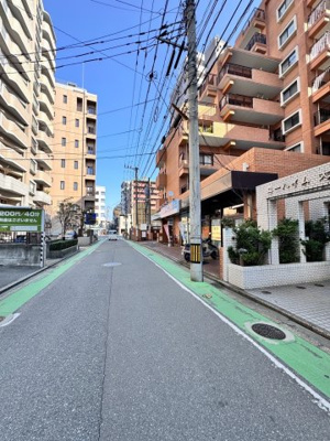 【現況写真】 | ユーハイム大濠西 | 前面道路