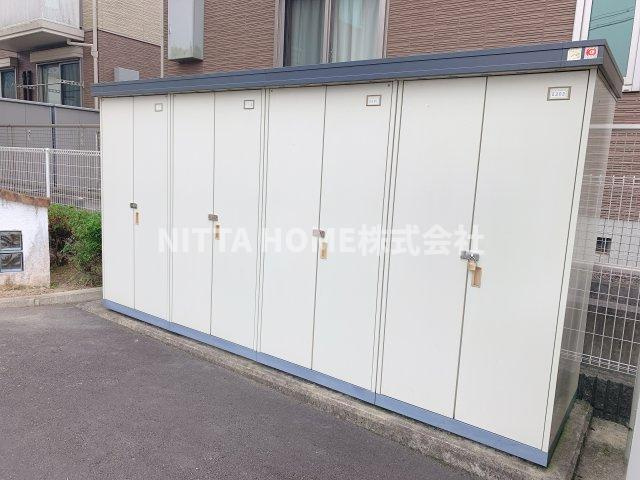 サンシャインⅡのその他共用部分|外部物置は無料で使えます＊