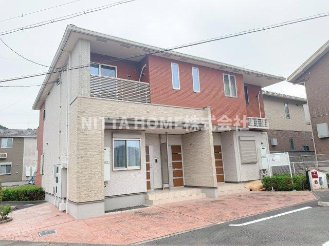 サンシャインⅡの外観|１フロア２住戸のアパートです◎