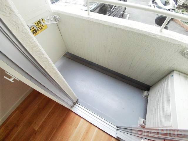 神戸市東灘区本山南町９丁目の賃貸マンションのバルコニー