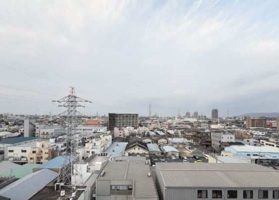 ライオンズマンション八戸ノ里 弐番館 の展望|北側