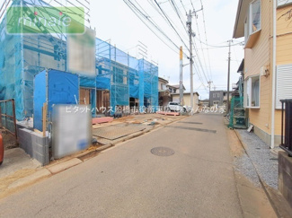 【前面道路含む現地写真】 | 八木が谷1丁目　全2棟　A号棟 | 販売現地（2026.01.21）