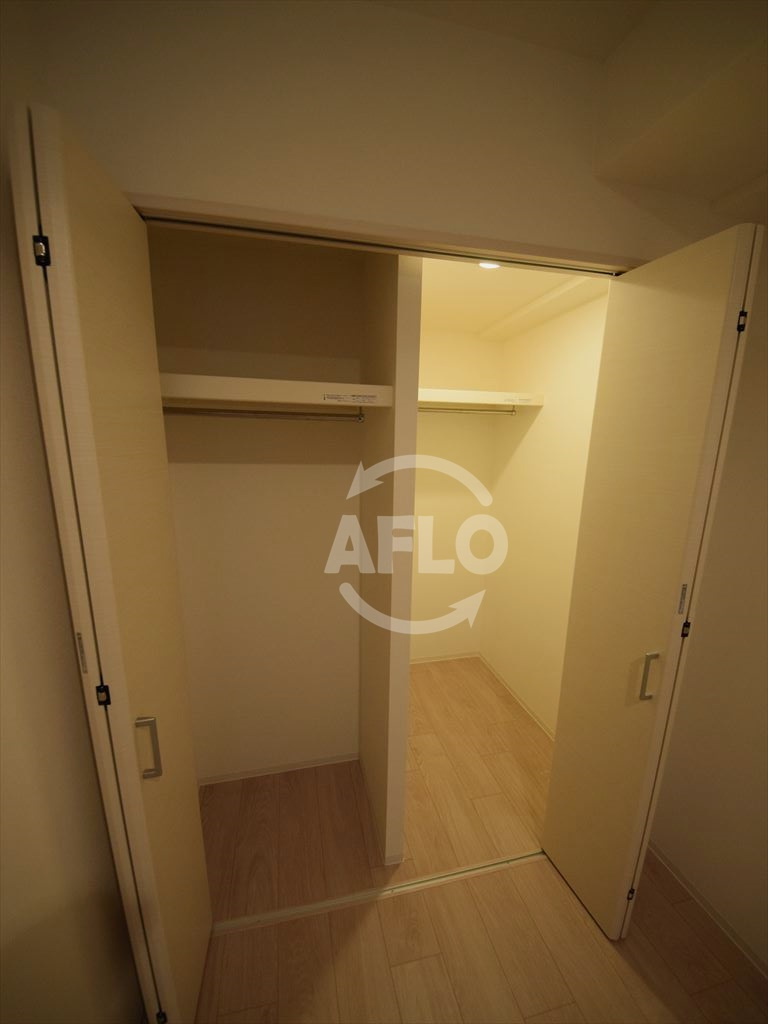 アーバネックス北堀江II　堀江小学校区の収納|アーバネックス北堀江ＩＩ　クローゼット