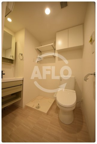 セレニテ谷九プリエの洗面所|セレニテ谷九プリエ　洗面脱衣所