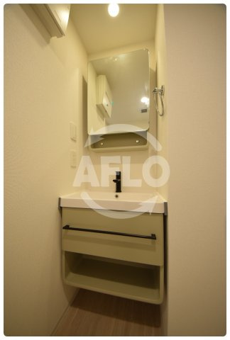 セレニテ谷九プリエの独立洗面台|セレニテ谷九プリエ　独立洗面台