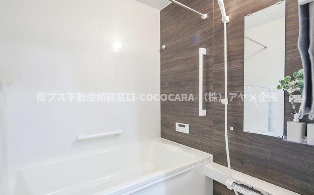 南アルプス市鮎沢の新築一戸建の浴室|施工例：浴室