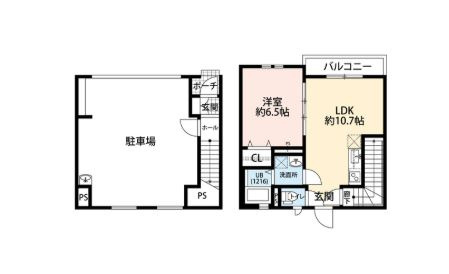 【間取り】 | エスパース恋ヶ窪BASEⅡ