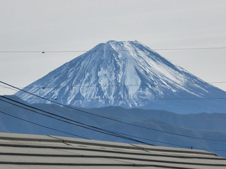 【展望】 | 甲斐市中下条 建物全面改装 平成2年築 中古戸建 北東角地 | 富士山がとても綺麗に望めます。