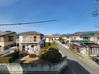 【展望】 | 甲斐市中下条 建物全面改装 平成2年築 中古戸建 北東角地 | 2階より北側を望む