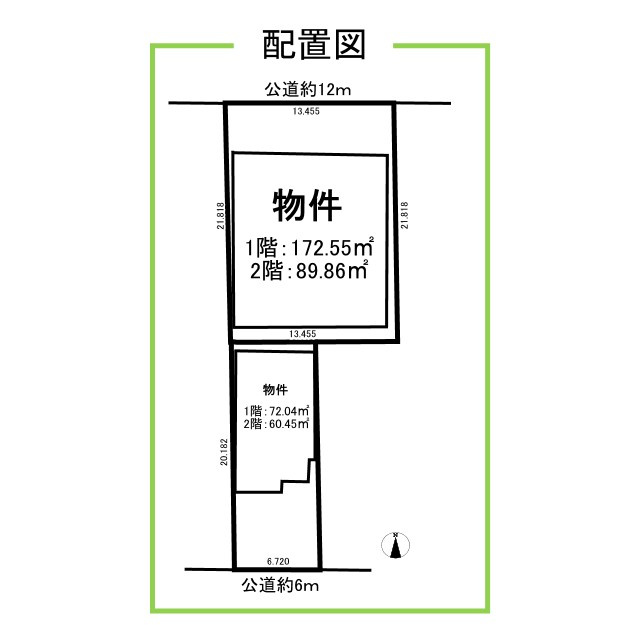 守山区西川原町　工場・事務所の間取り