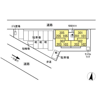 【区画図】 | ファインパレスsuwa-Ⅳ