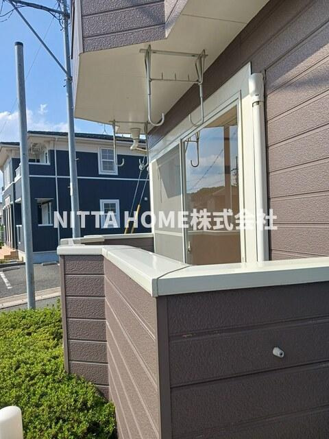 リーバイバーのバルコニー|奥行のあるバルコニーで広々♪