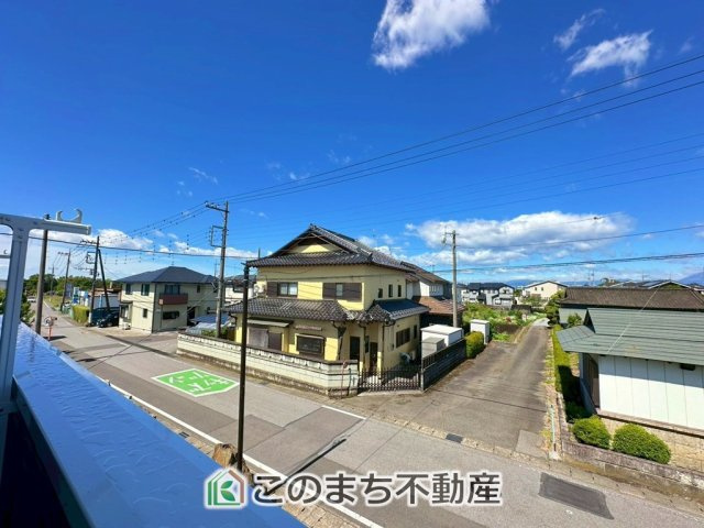 CRADLEGARDEN宇都宮市江曽島町第3　1号棟の展望|バルコニーからの眺めです！
