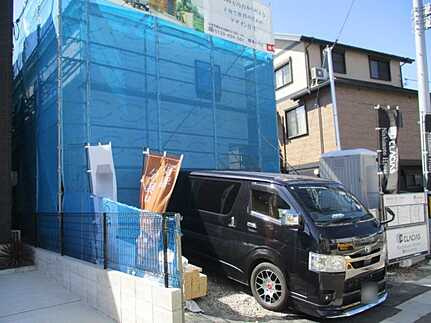 廿日市市宮内３丁目の前面道路含む現地写真