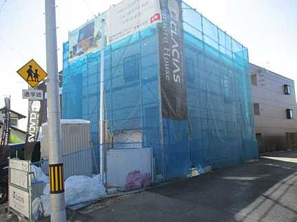 廿日市市宮内３丁目の前面道路含む現地写真