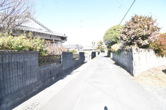 【前面道路含む現地写真】 | 鹿屋市寿1丁目　売地（全4筆）