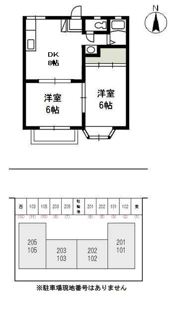 グランドールAの間取り