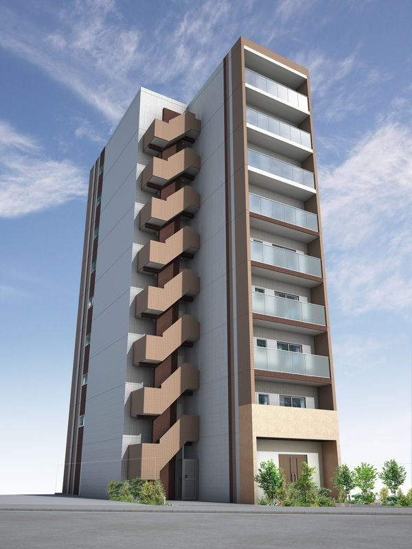 ティモーネ押上ノルドの外観