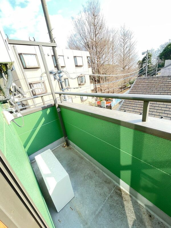 ベルハイム南ヶ丘のバルコニー