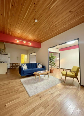 【居間・リビング】 | 藤和今泉コープ | ※CGにて家具等を作成しています。
※リフォーム予想写真