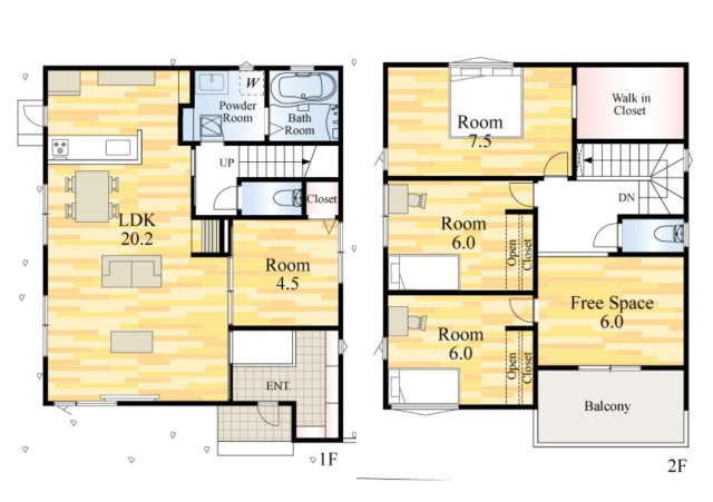 【間取り】の画像