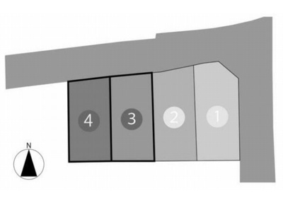 【区画図】 | 山科区川田御輿塚町　新築戸建