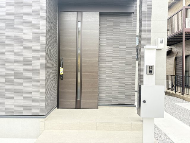 磯城郡田原本町大字千代の玄関|引き戸タイプの玄関