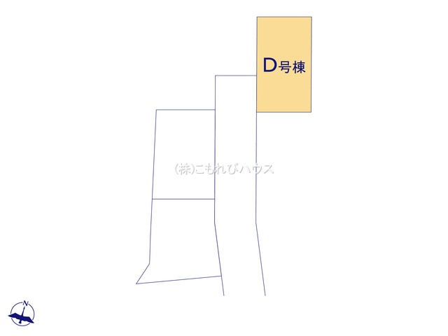 桶川市鴨川1丁目433番　新築一戸建て　ハートフルタウン　Dの前面道路含む現地写真|撮影：'26/02/13
