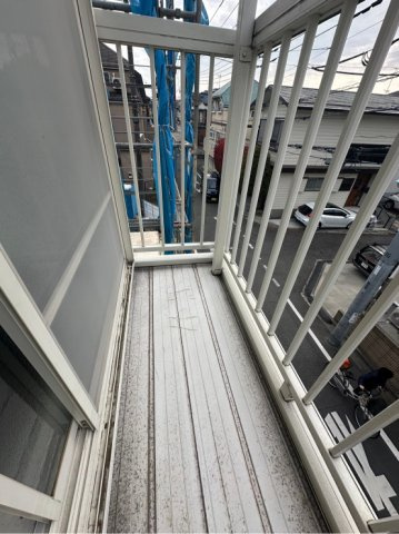 ハイムKのバルコニー