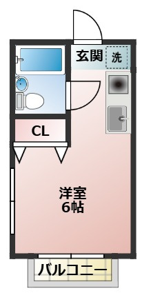 ハイムKの間取り