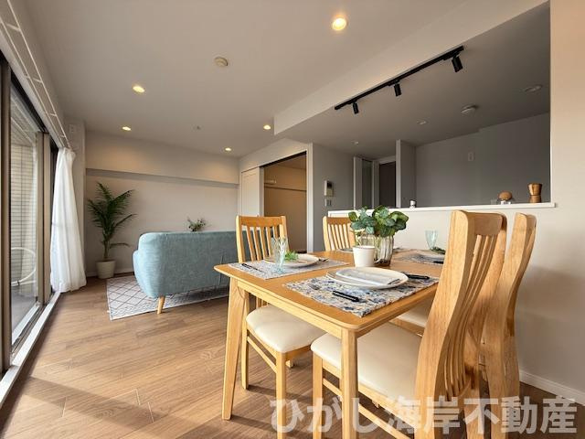 サンヴェール湘南平塚のダイニング|新規リフォーム完了！　13.8帖　LDK