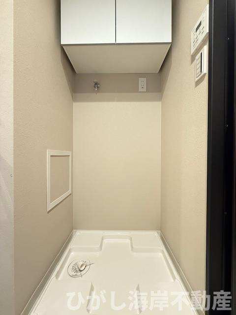 サンヴェール湘南平塚のランドリースペース|新規リフォーム完了！　洗濯機置場