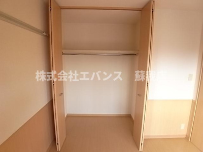 【収納】 | アヴァンセ八幡B | 大きなものも収納できそうです