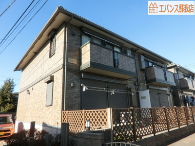 【外観】 | アヴァンセ八幡B | 落ち着いた雰囲気の外観です