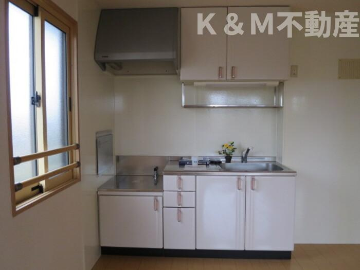 リシアンサス・ガーデンBのキッチン|使いやすいキッチンです