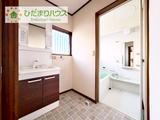 【独立洗面台】 | 常総市原宿　中古戸建 | シンプルで使い勝手の良い独立洗面台！