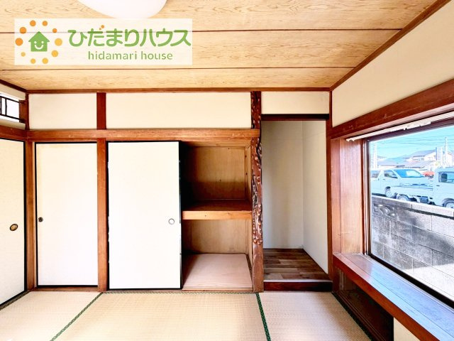【収納】 | 常総市原宿　中古戸建 | 和室にも大容量のクローゼット完備！
お布団やお子様のおもちゃなどがスッキリ収納できますね(^^♪