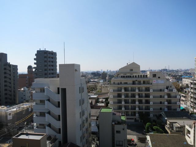 スカイグランデ京成小岩の展望|バルコニーからの景色です♪