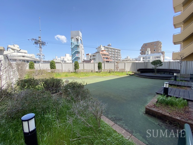 スカイグランデ京成小岩のその他共用部分|庭園あります☆