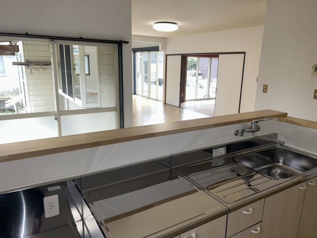 鏡梶原借家・告知ありのキッチン